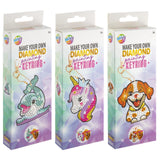 Moxy diamond painting key ring 3 assorted