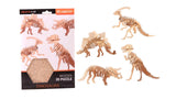 Johntoy John Toy Puzzle di dinosauro 3D in legno
