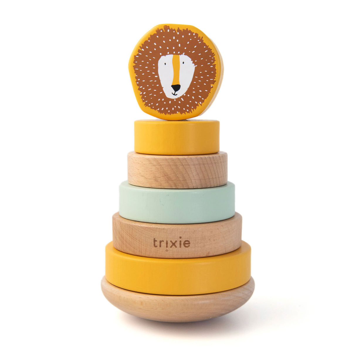 Trixie wooden stacking toys Mr. Lion, 7dlg.