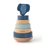 Trixie wooden stacking toys Mrs. Elephant, 7dlg.