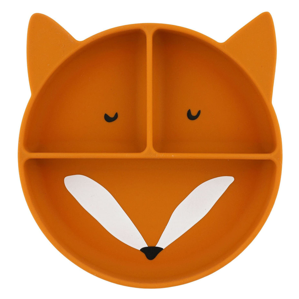 Trixie silicone board with compartments and suction cup - mr. Fox