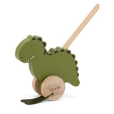 Trixie hëlze Push Stick - mr. dino - Kanner Spillsaachen - ab 1,5 Joer - fir Jongen a Meedercher - fsc