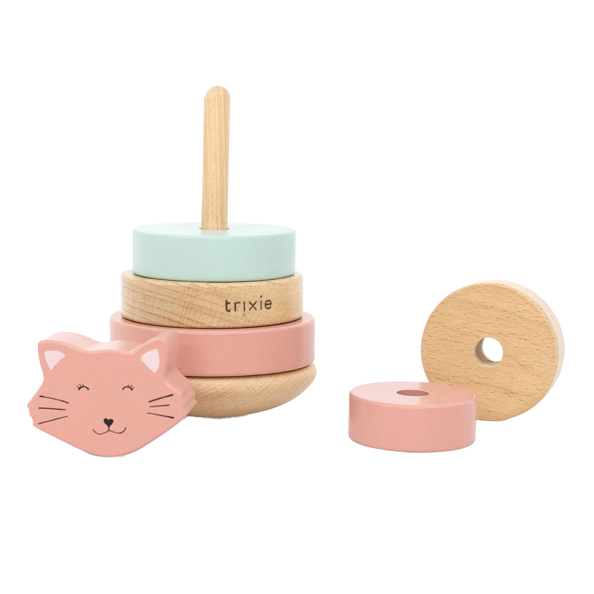 Trixie Wooden Stacking Tower - Mme. chat