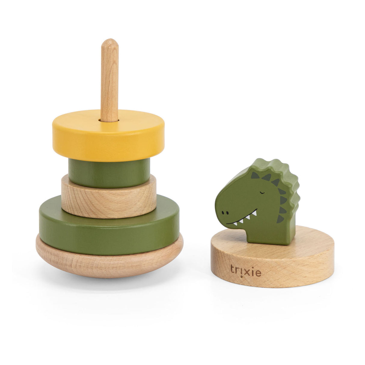 Trixie Holz stacking Tower Mr. Dino