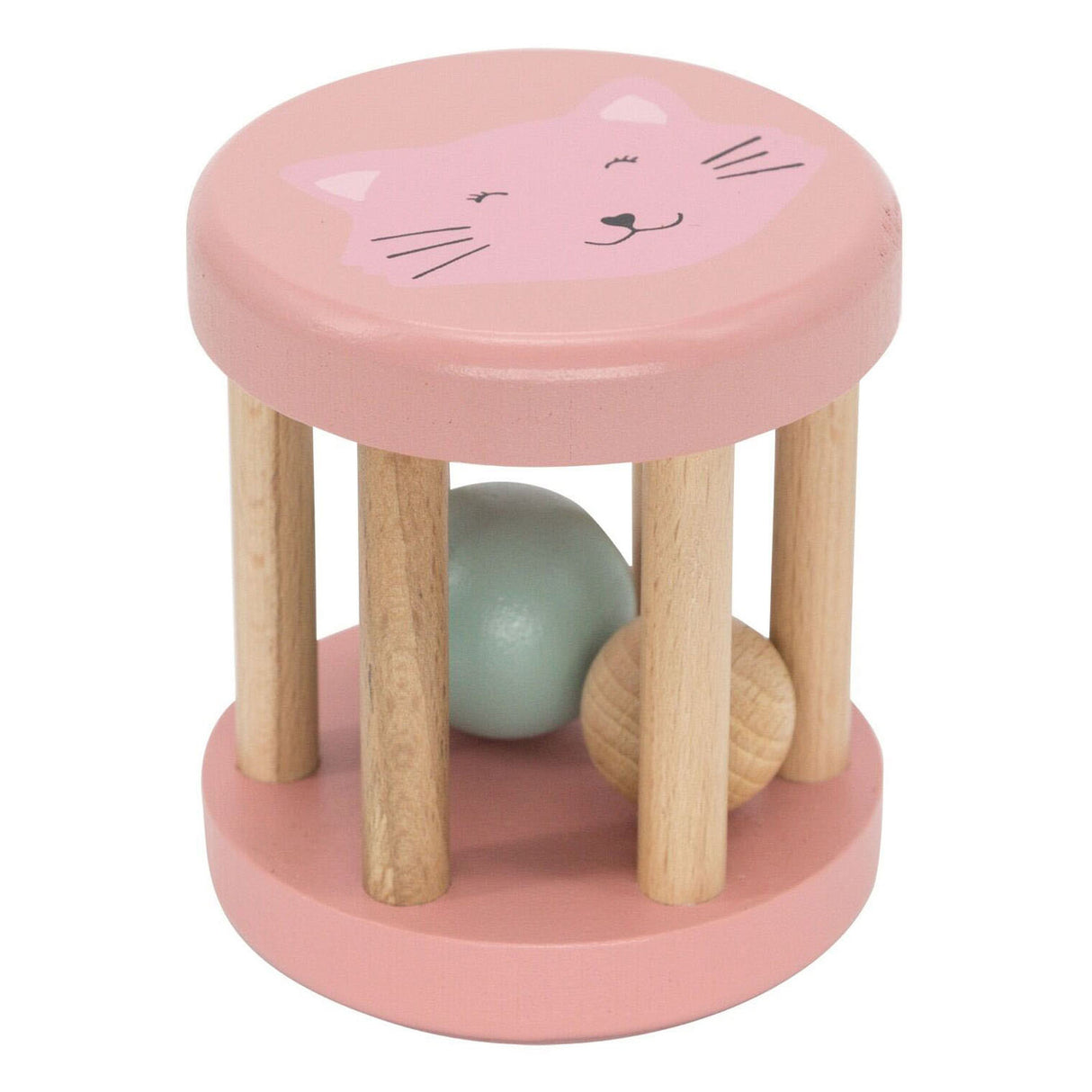 Trixie Wooden Rattle - Mrs. cat