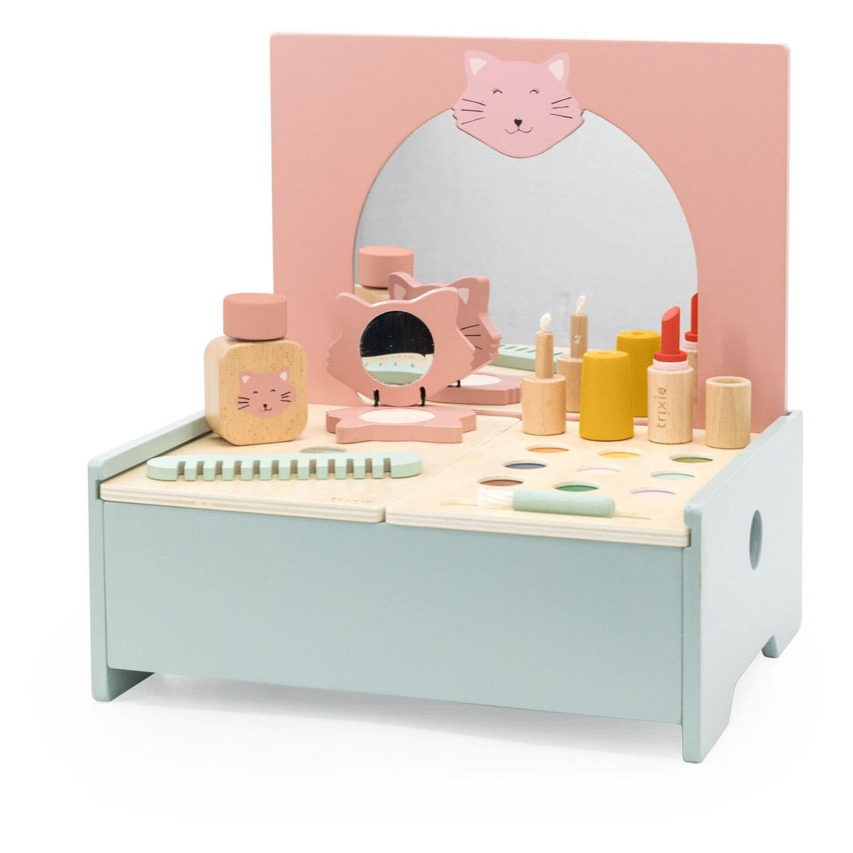 Trixie wooden makeup table