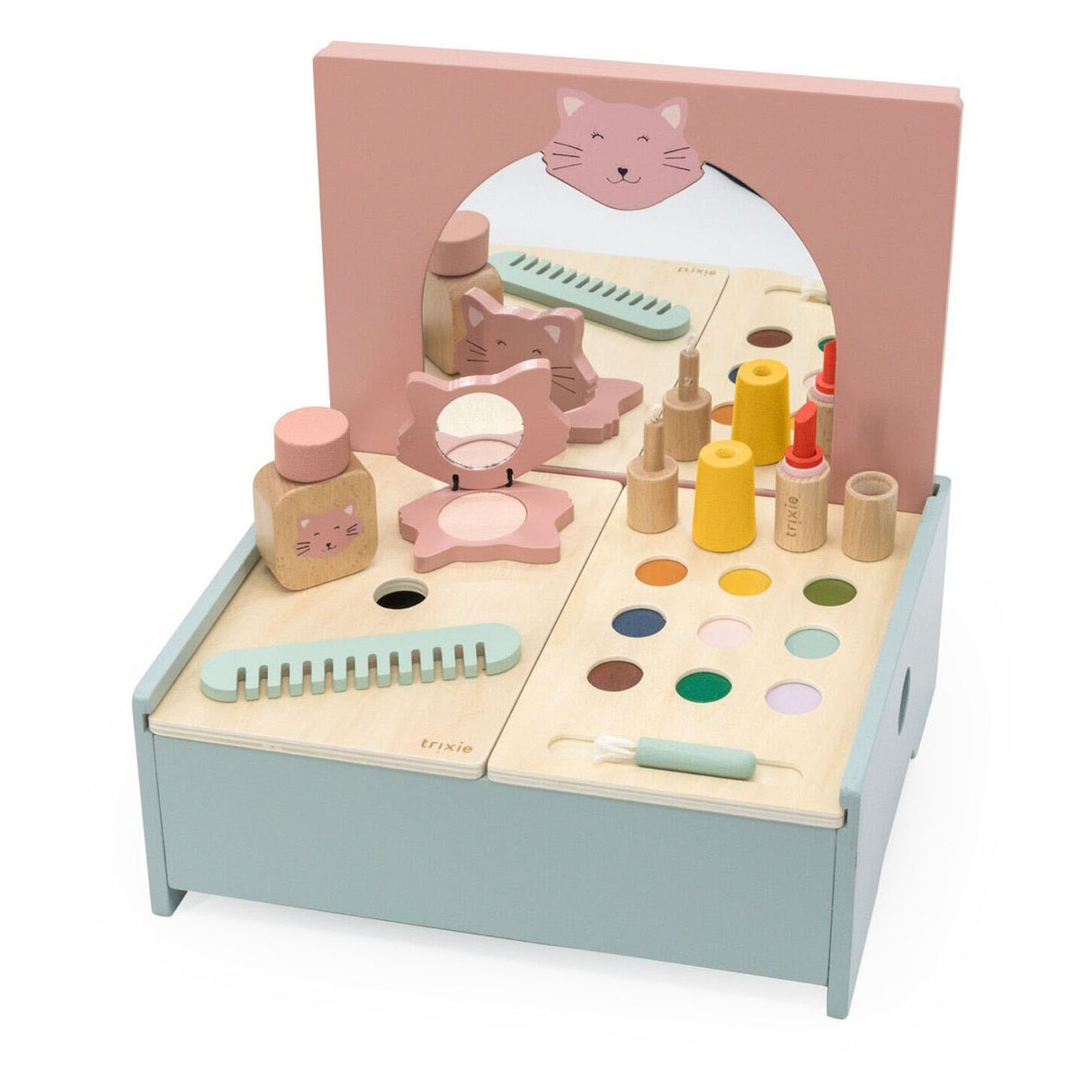 Trixie wooden makeup table