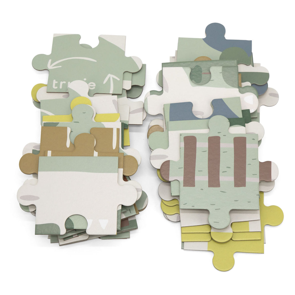 Trixie Wooden Street Puzzle con accessori