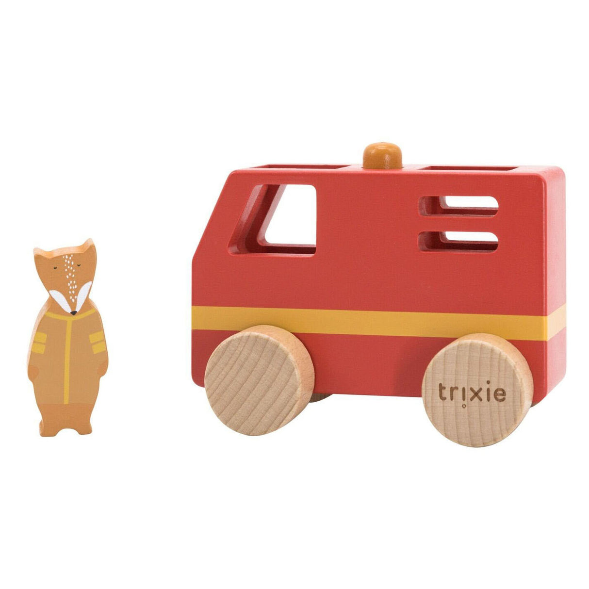 Trixie Legno Animali Truck di fuoco Piccolo