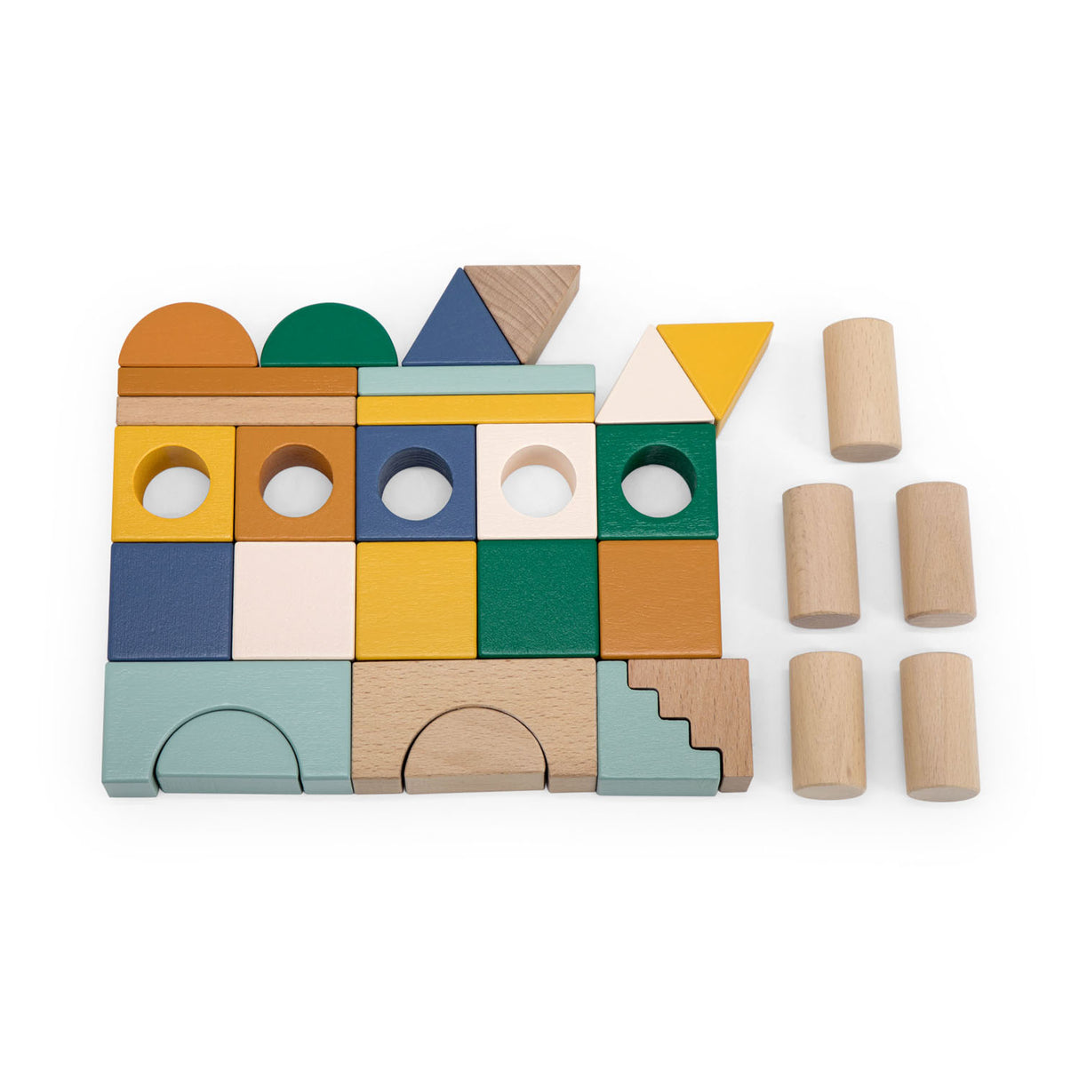 Trixie Wooden Blocks City, 31dlg.