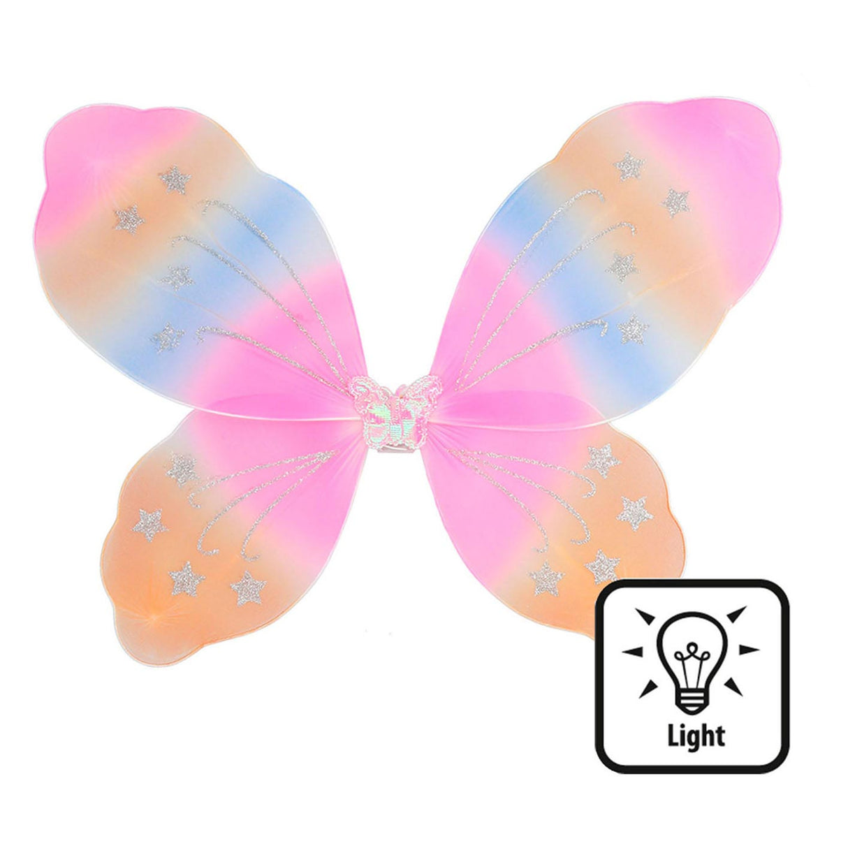 Boland Dress Set Butterfly Wings med LED -lys