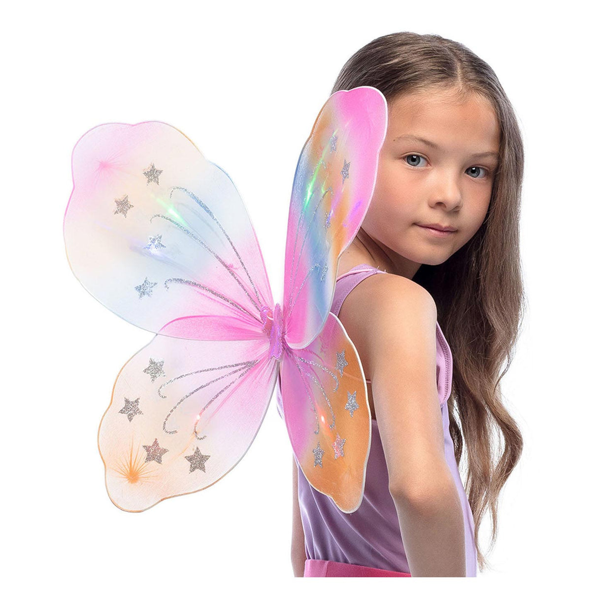 Boland Dress Set Butterfly Wings med LED -lys