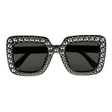 Boland party brýle bling bling black