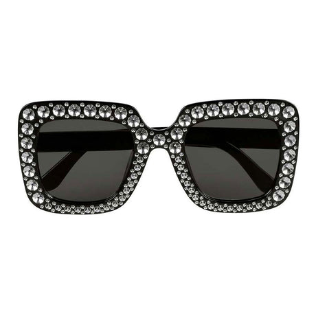 Boland festbriller bling bling svart