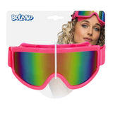 Boland Party Skibrille neonrosa