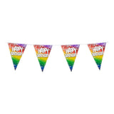 Boland grattis flagglinje, 6m