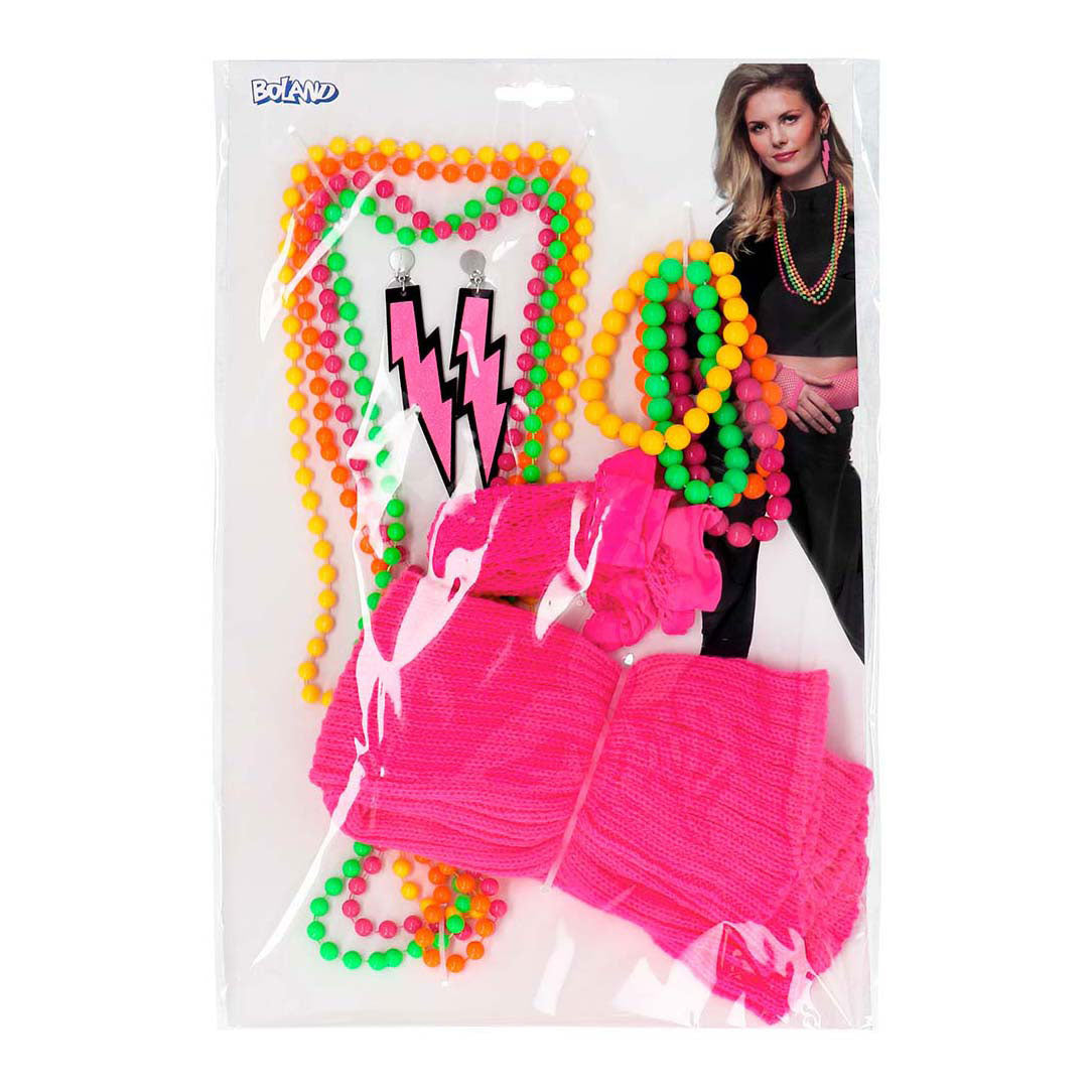 Boland Set 80er Neon Outfit