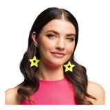 Boland earrings neon yellow