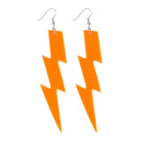 Boland earrings flash neon orange
