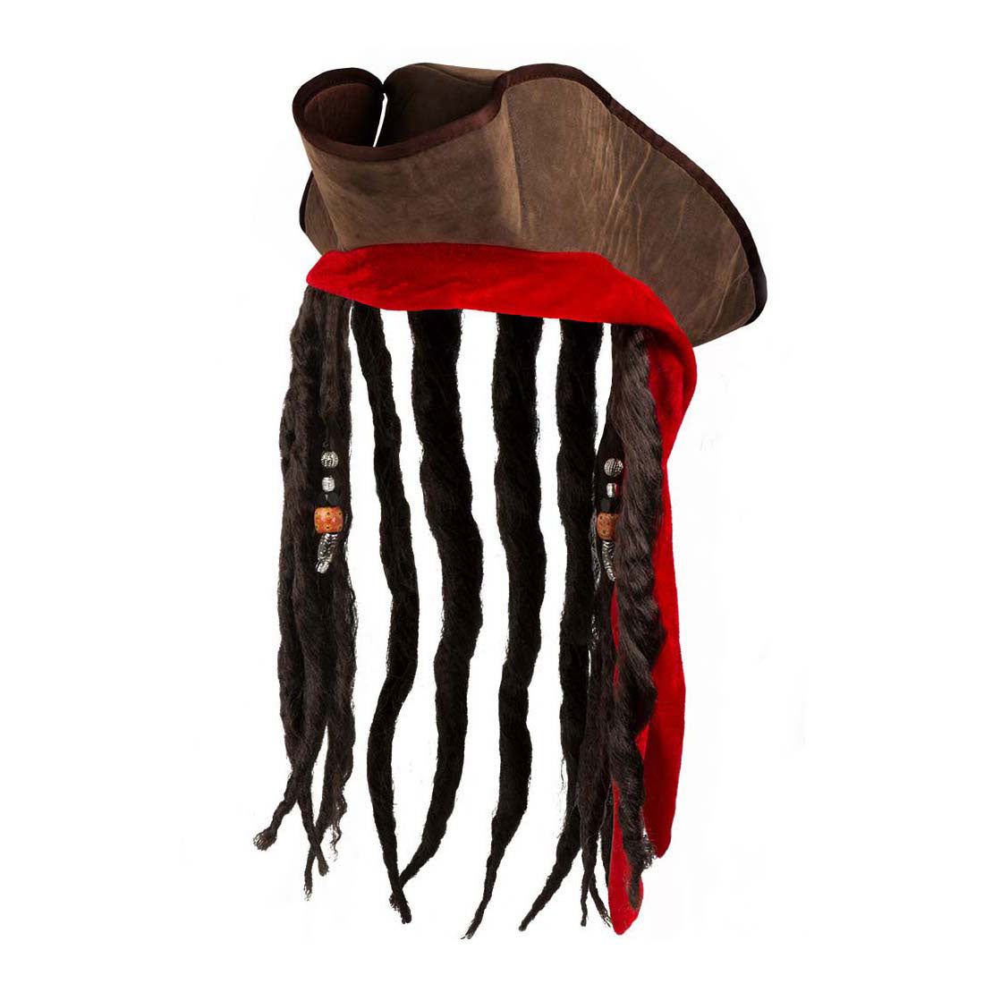 Boland chapéu pirata macaco sujo com cabelo