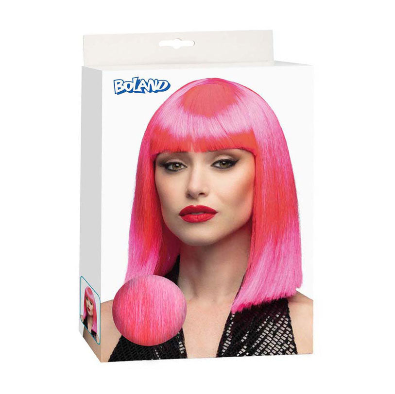 Boland wig dance neon pink