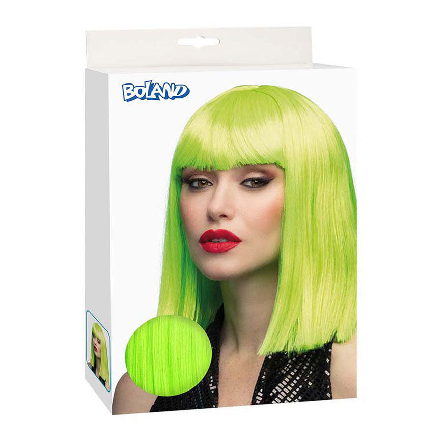 Boland perruque dance vert fluo