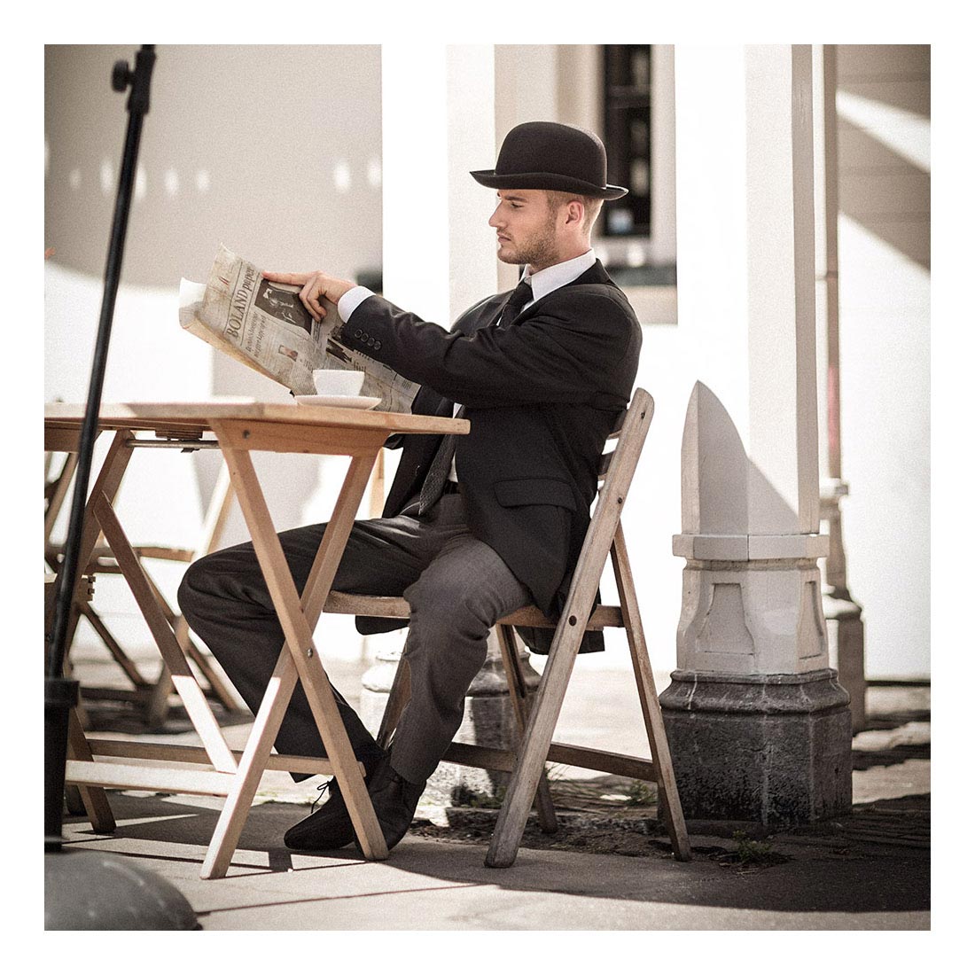 Boland Bowler Hat Black Felt