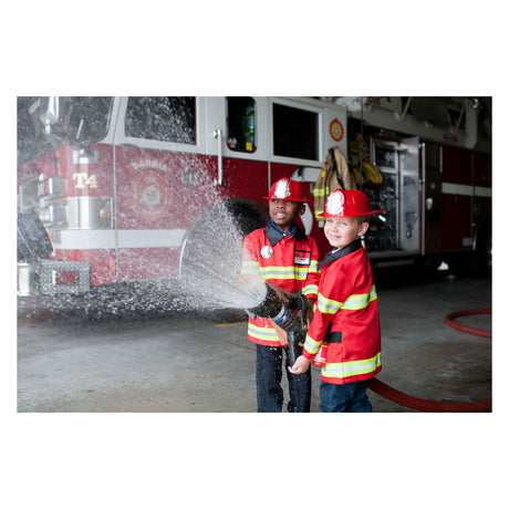 Ensemble de costumes de pompiers de grands prétendants, 3-4 ans