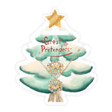Great pretenders snowflake necklace and ring set - 2pcs.