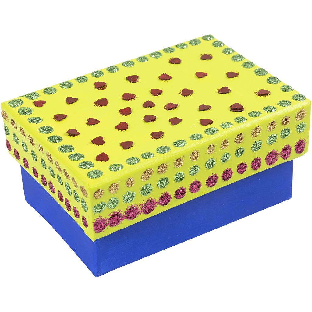 Creative Company Rectangular Boxes Divers, 4st.