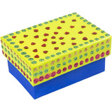 Creative Company Rectangular Boxes Divers, 4st.