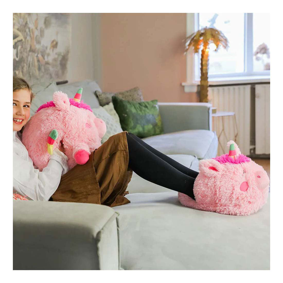 Noxxiez foot warmer unicorn