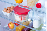 Pyrex glass measuring cup with lid 1l