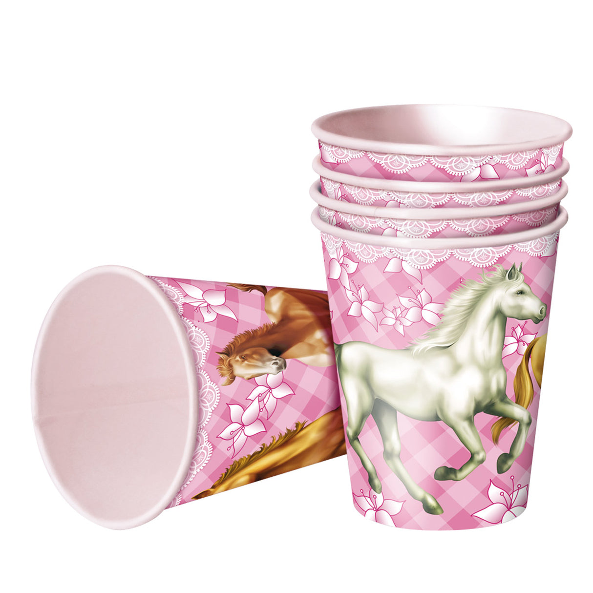 Cups Horses, 8 ..