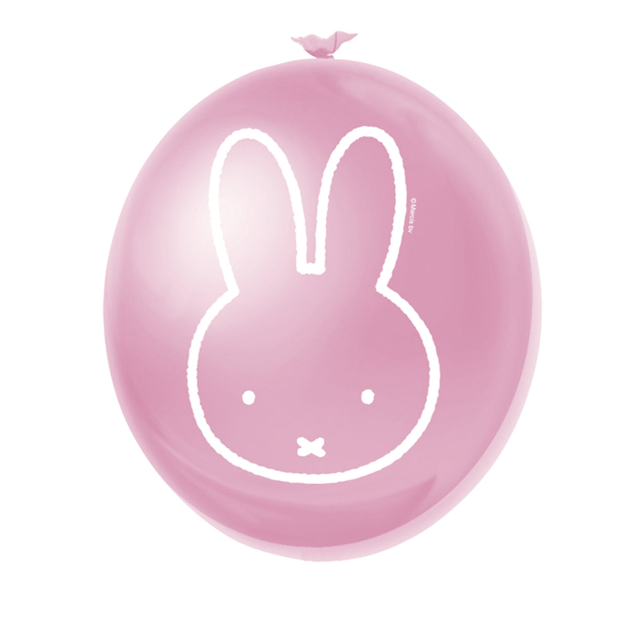 Globos Miffy Pink, 6st.