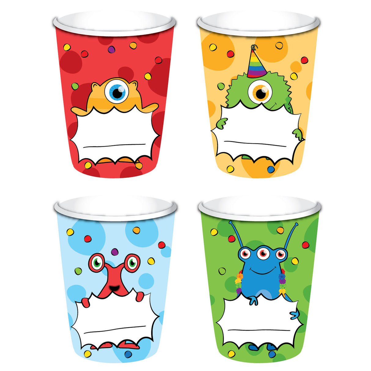 Cups Monster Party, 8e.