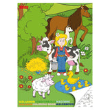 Haza Whitebeard Farm Coloring Book