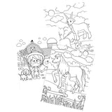 Haza Whitebeard Farm Coloring Book