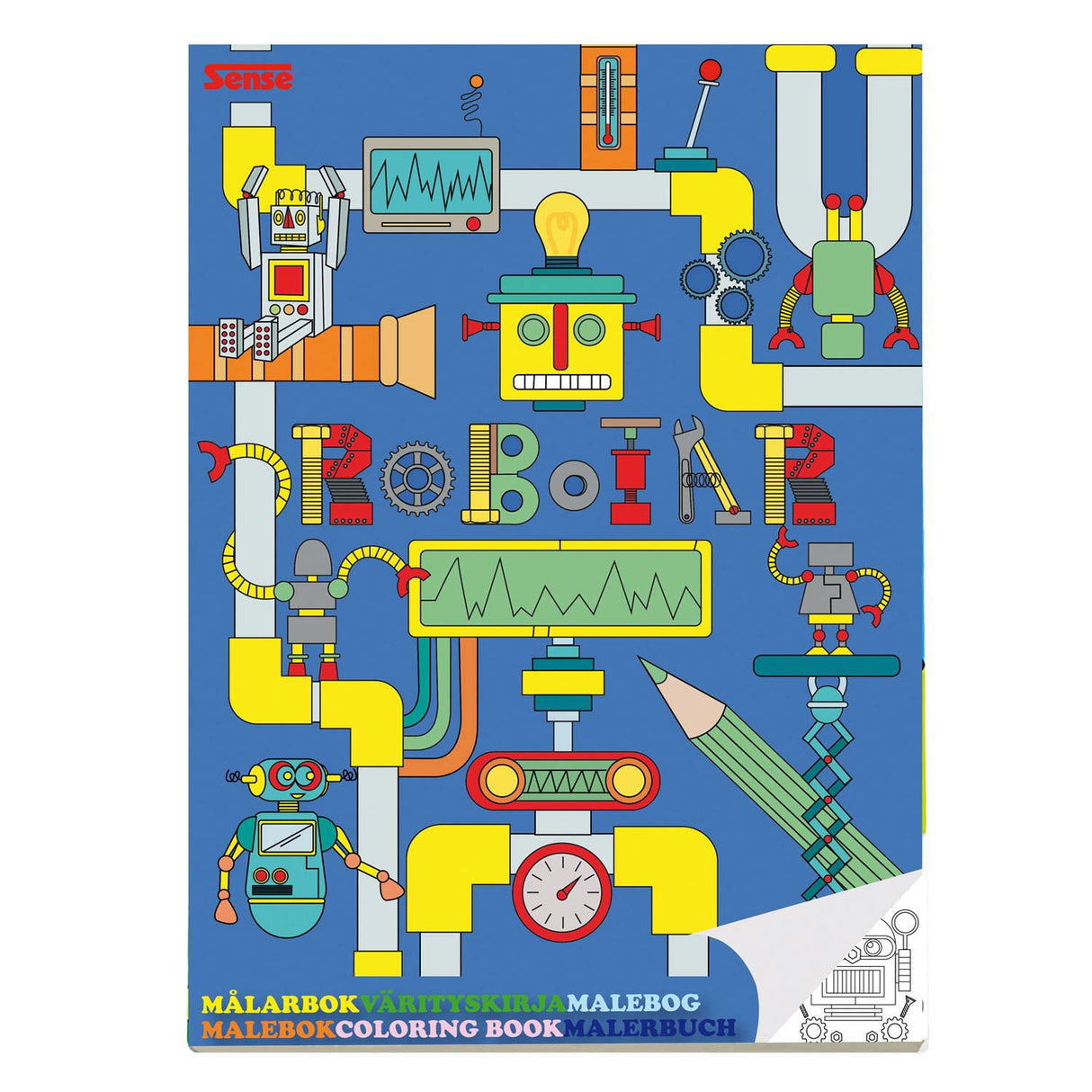 Haza Witbaard Colorbook Roboter