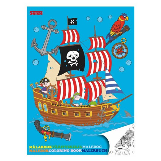 Pirate coloring book