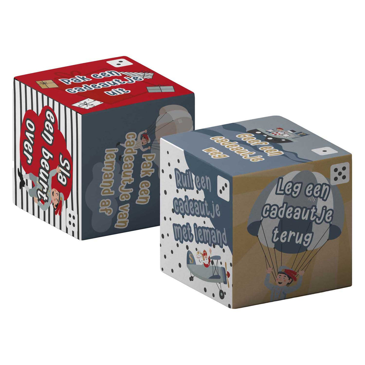 Haza whitebeard dice saint co. - 12x12cm
