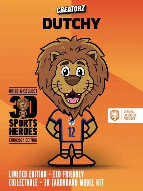 Oku creatorz 3D de Maskottchen Dutchy Sportshelden