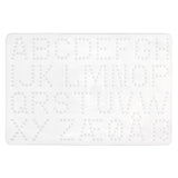 Plaque de base de perles thermocollantes Hama lettres blanches