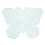 Hama iron-on bead base plate butterfly white