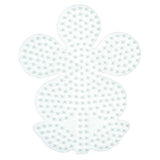 Hama ironing beads base plate flower white