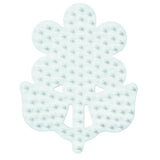 Hama strykbräda med pärlor - blomma