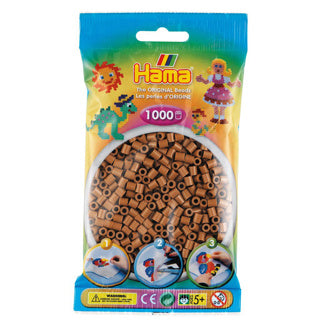 HAMA Iron Beads Nougat Brown 1000 kusů