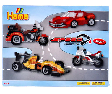 Hama Eisen-op Perlen Geschenk Box Geschwindegkeet 4000 Stécker