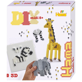 coirníní iarnála Hama 2500 píosa safari 3D | 2 ríomhaire