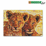Ses creative beedz art iron-on beads lion cubs 30x45.5 cm 7000 pieces